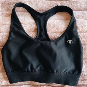 black champion sports bra